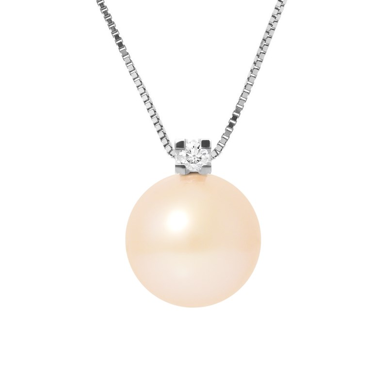 Collier - Perles de culture d'eau douce - Argent 925