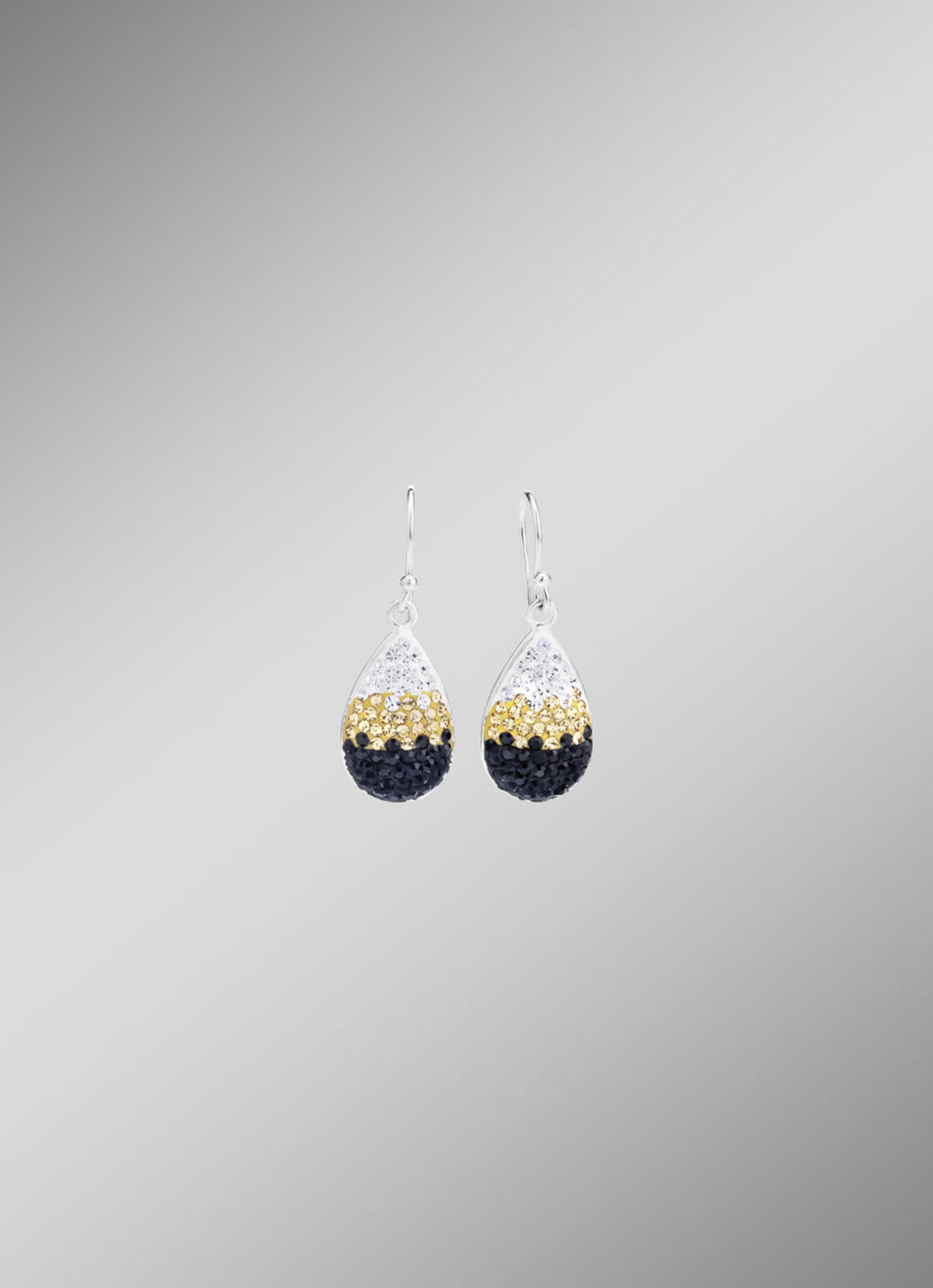 Funkelnde Ohrhaken mit Swarovski-Elements