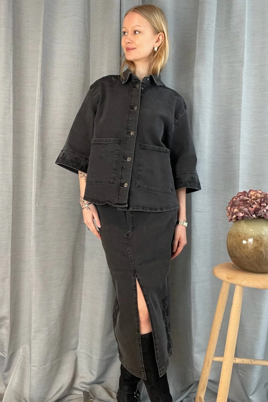 Sisters Point Olia-Sk3 060 m grey wash black