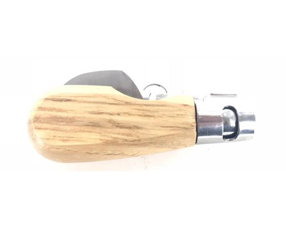 Couteau Champignon Pliant Chêne Couteaux de Poche par Roger Orfèvre