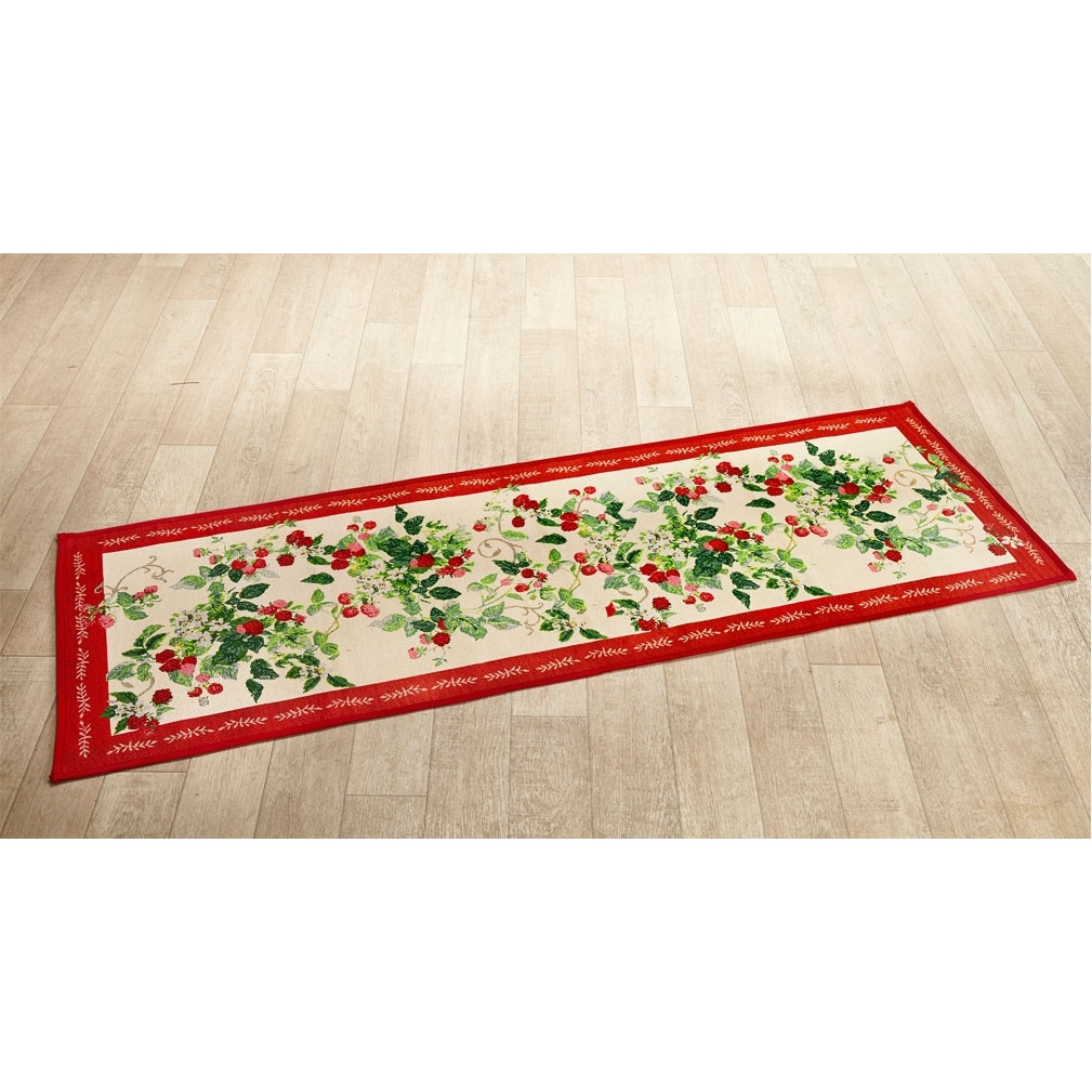 Tapis framboises