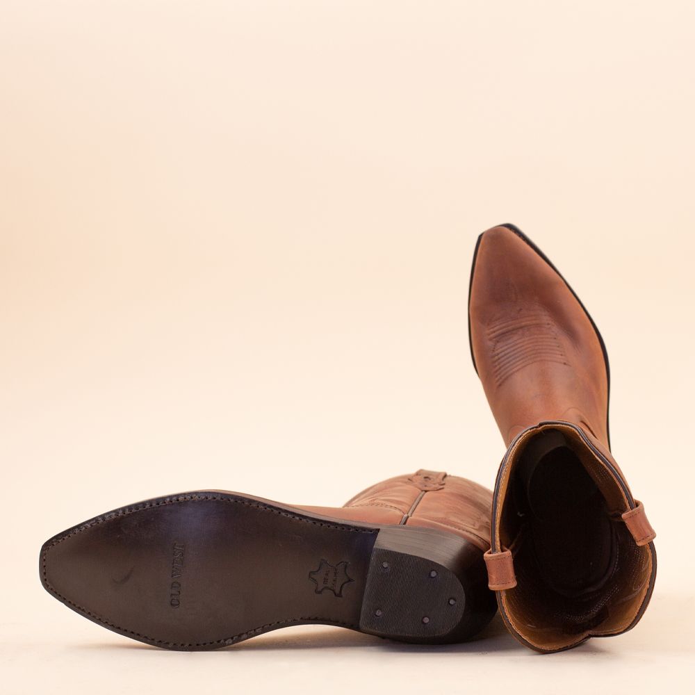 Old West MF1517 cowboylaarzen rood - bruin