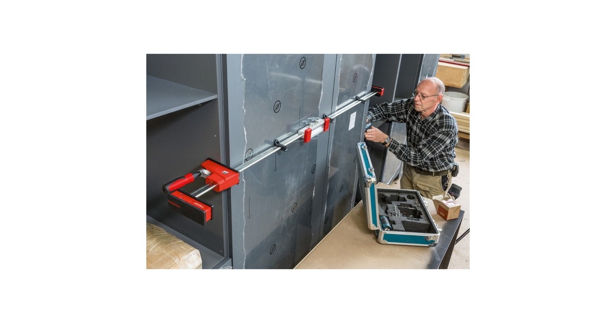BESSEYREVO KRE60-2K lijmklem  (Rood/zwart)