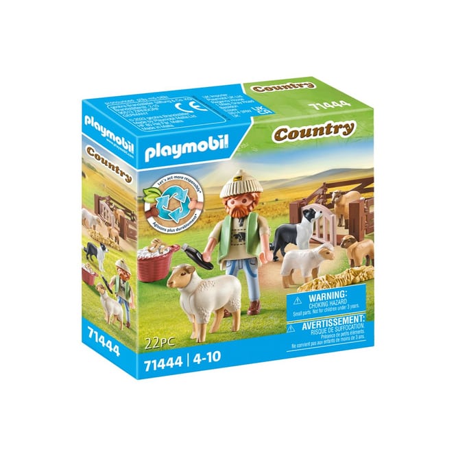 PLAYMOBIL® 71444 - Junger Schäfer mit Schafen - Playmobil Country