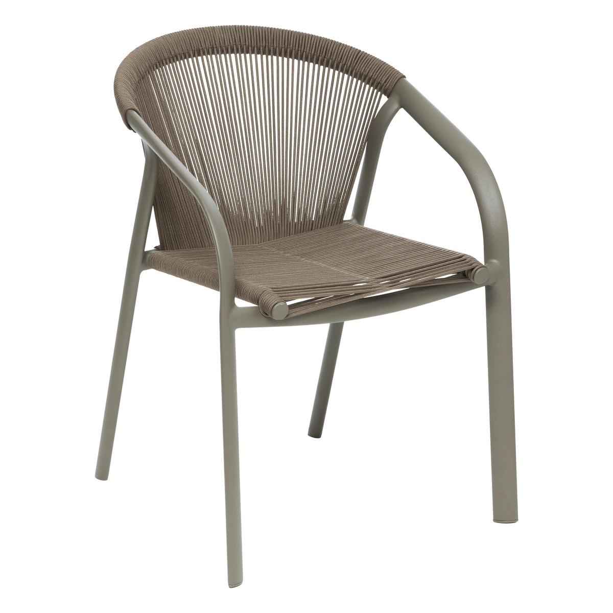 FAUTEUIL RIU EMPILABLE WENGE PRALINE