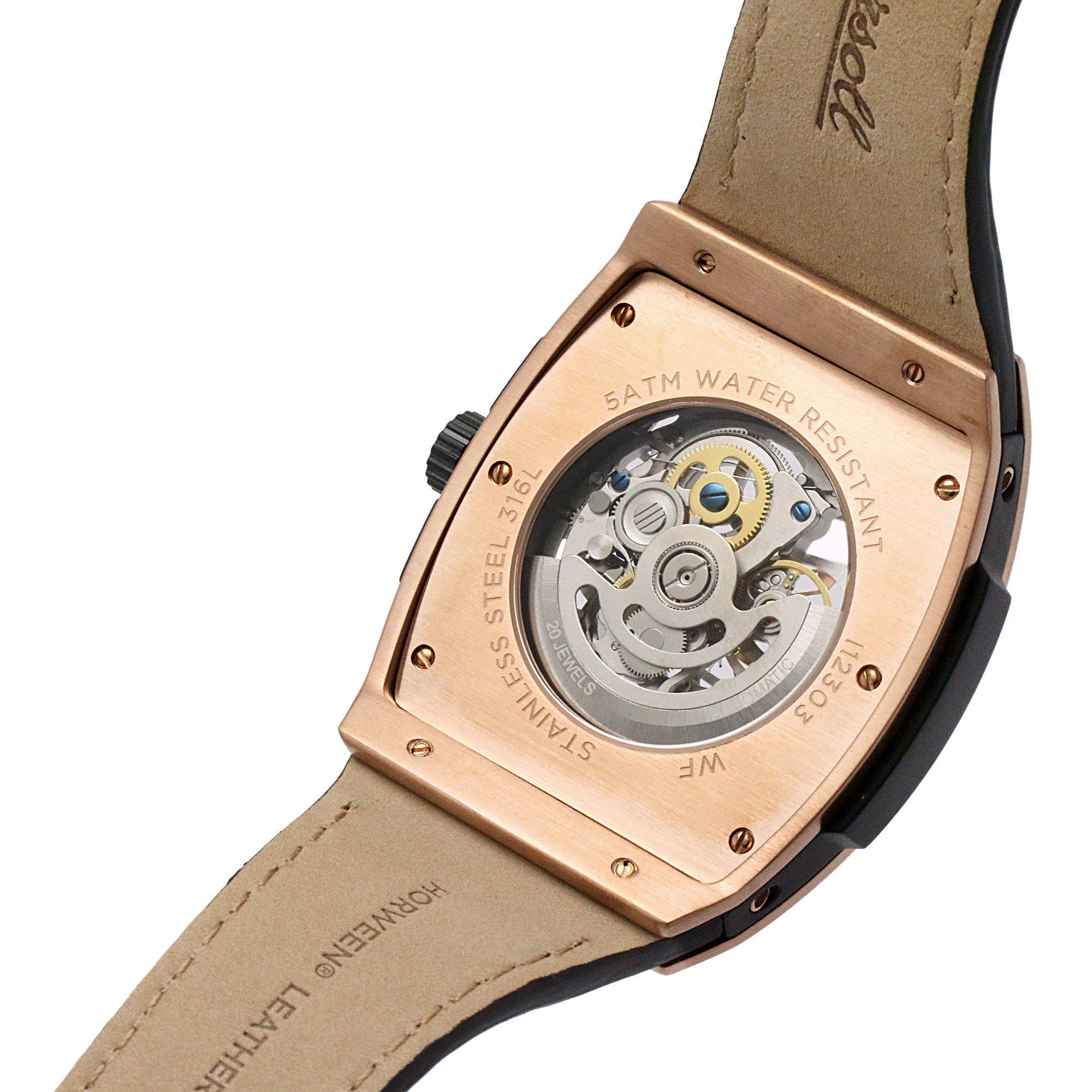 Ingersoll 1892 Challenger Automatic Brown Watch I12303