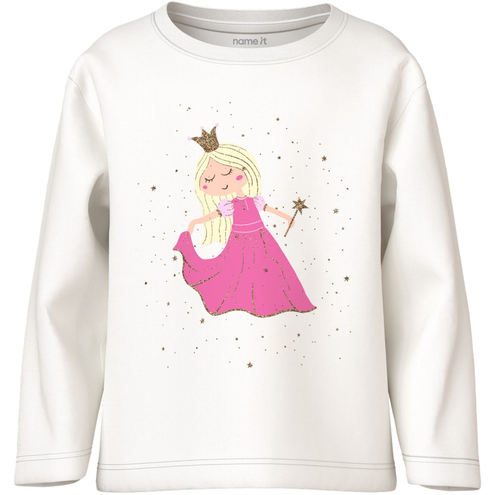 Køb Name It Cloud Dancer Princess Nmfveen Ls Nreg Top