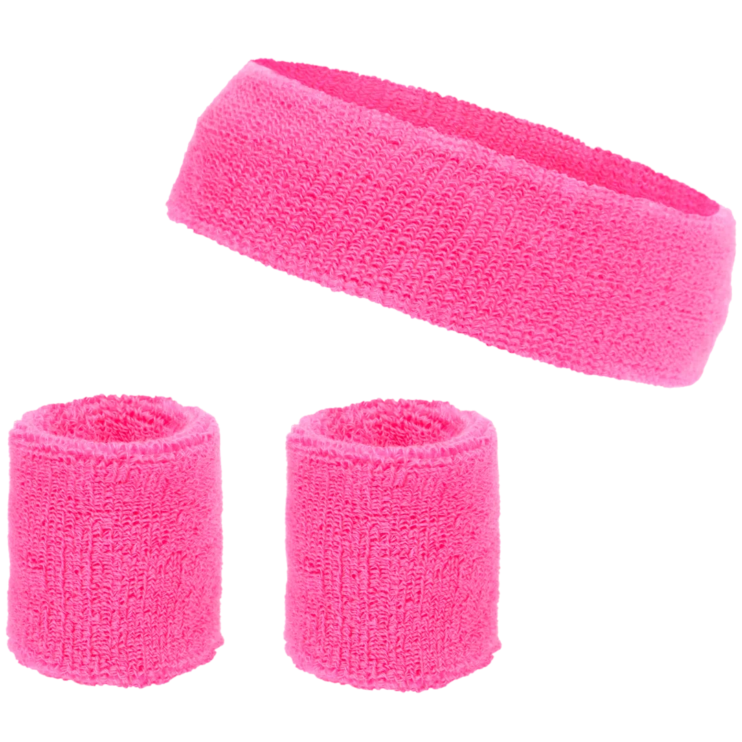 Neon hoofd- en polsband Diverse varianten