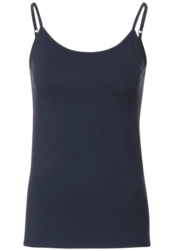 Basic Trägertop - deep blue