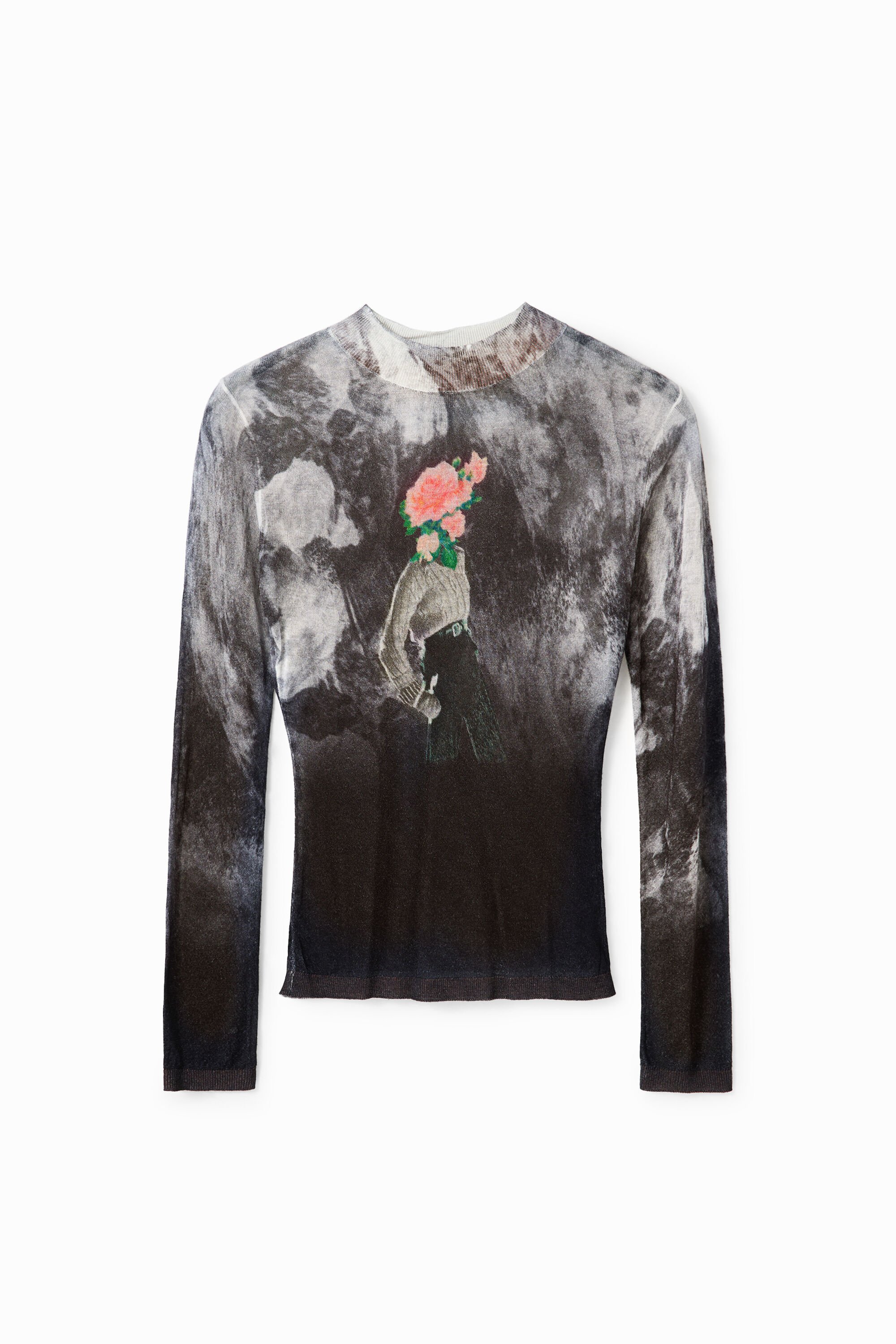 Pull fin flou