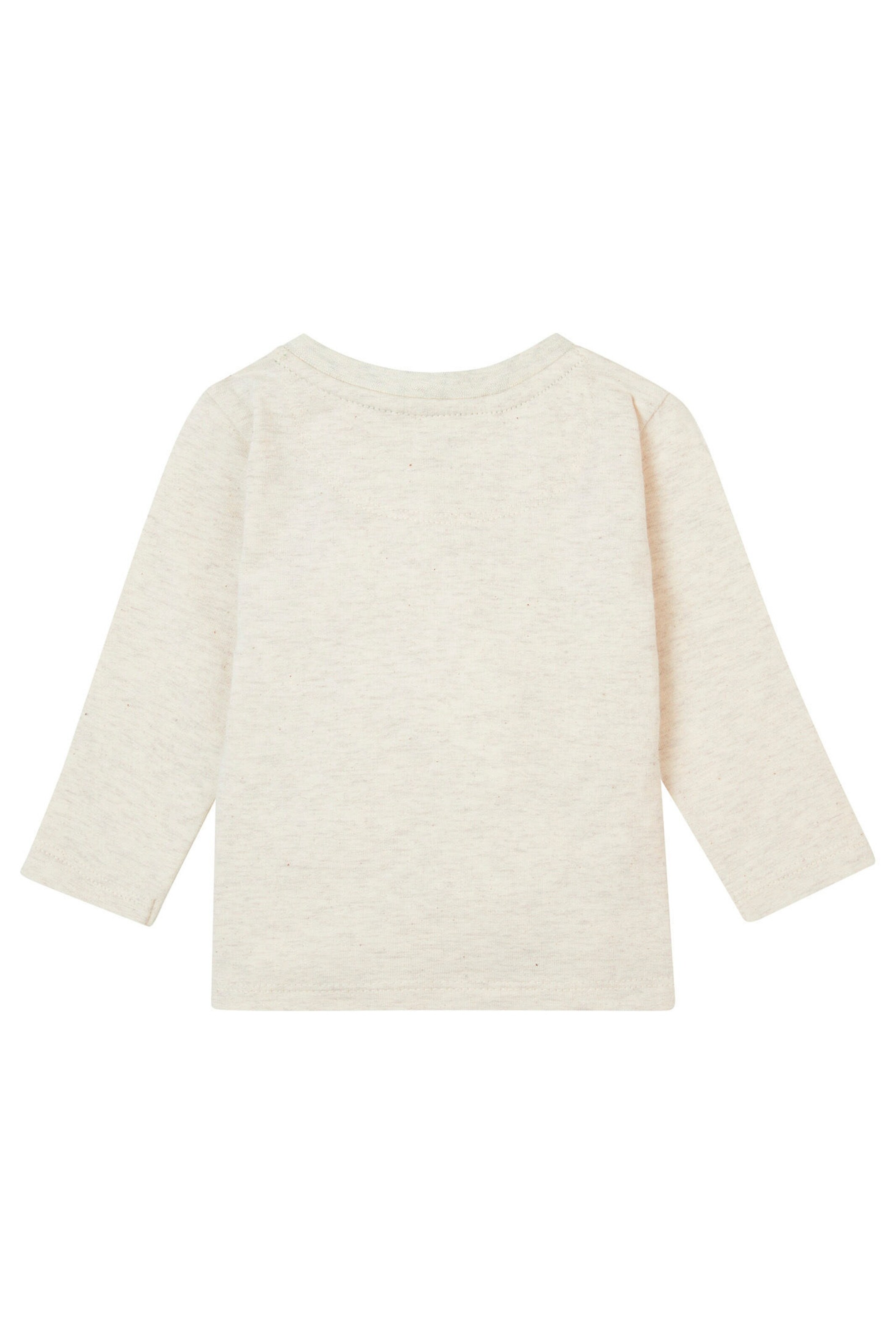 Noppies Baby Langarmshirt Gemenos Oatmeal
