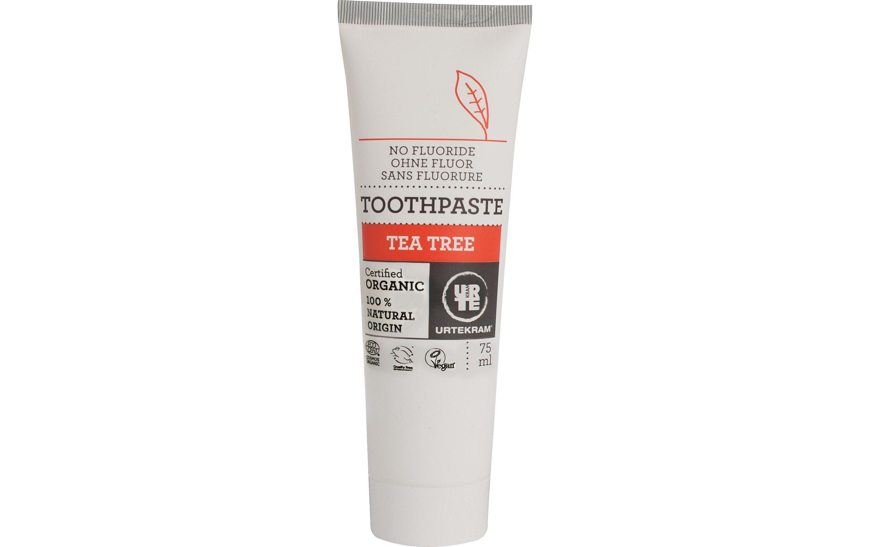 Zahncreme Teebaum 75 mlNatürliche Zahnpasta ohne Fluor