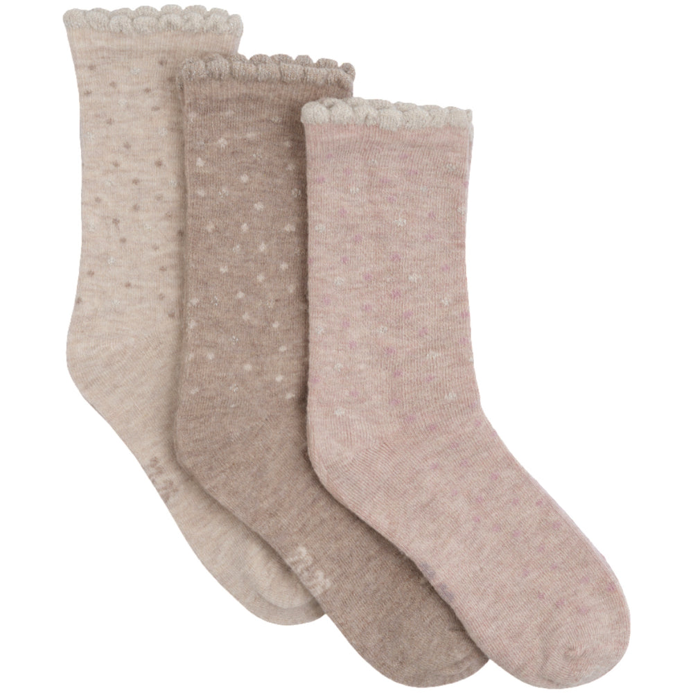 Køb Minymo Burnished Lilac Uld Strømper 3-Pak
