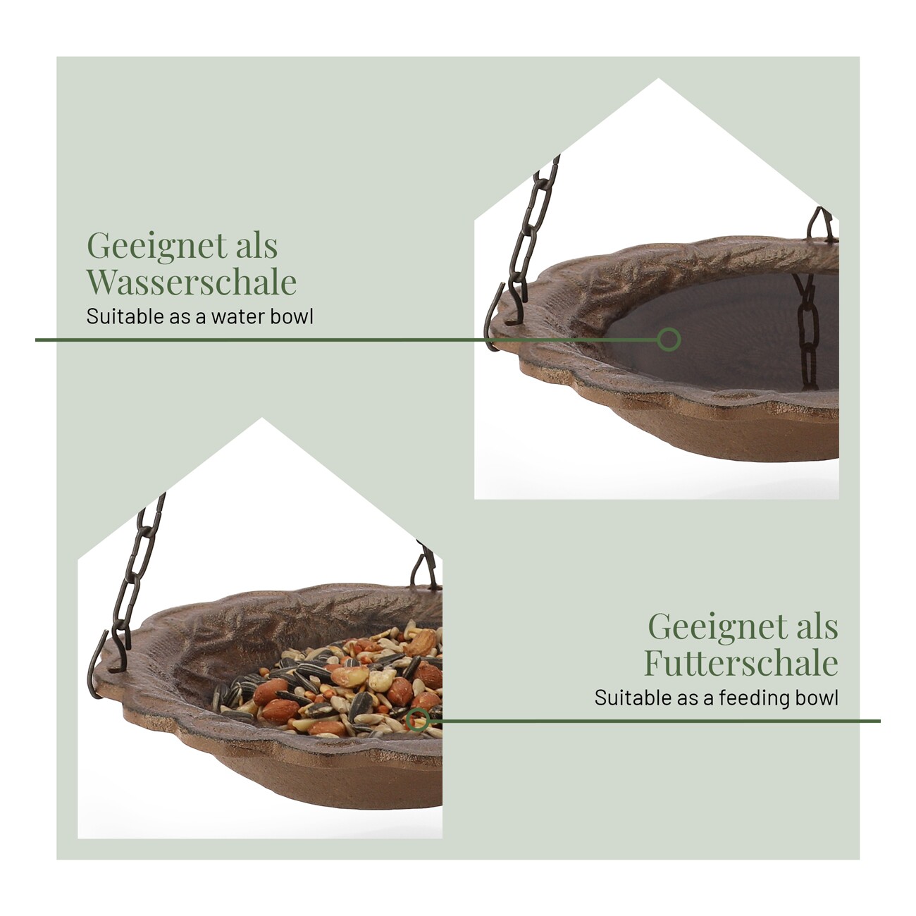 WILDLIFE HOME Vogeltränke zum Aufhängen