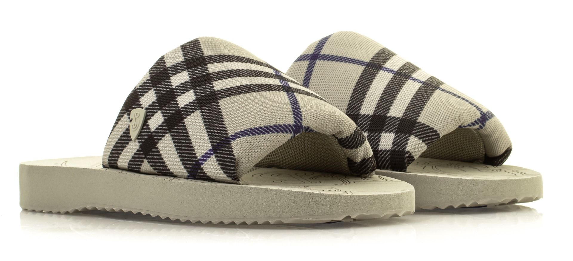 Burberry Check Trek Slide