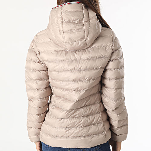 Doudoune Capuche Femme Global Stripe 8927 Beige