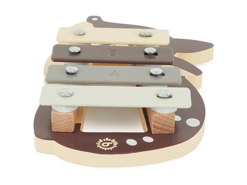 bieco Musikinstrument Xylophon Reh Mini Xylophon in Reh-Design