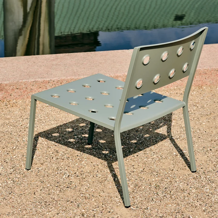 HAY - Balcony Lounge Chair, iron red