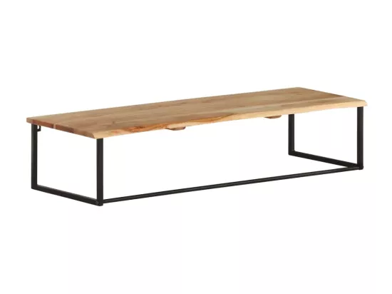 Patère à bord naturel 100x35x22 Bois d'acacia massif