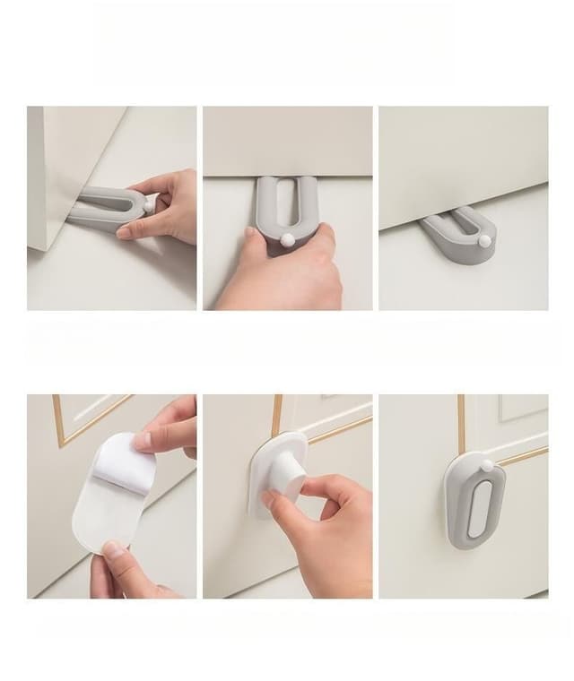 Minimalistisk dørstopper
