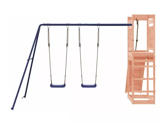 Aire de jeux d'extérieur bois massif de douglas