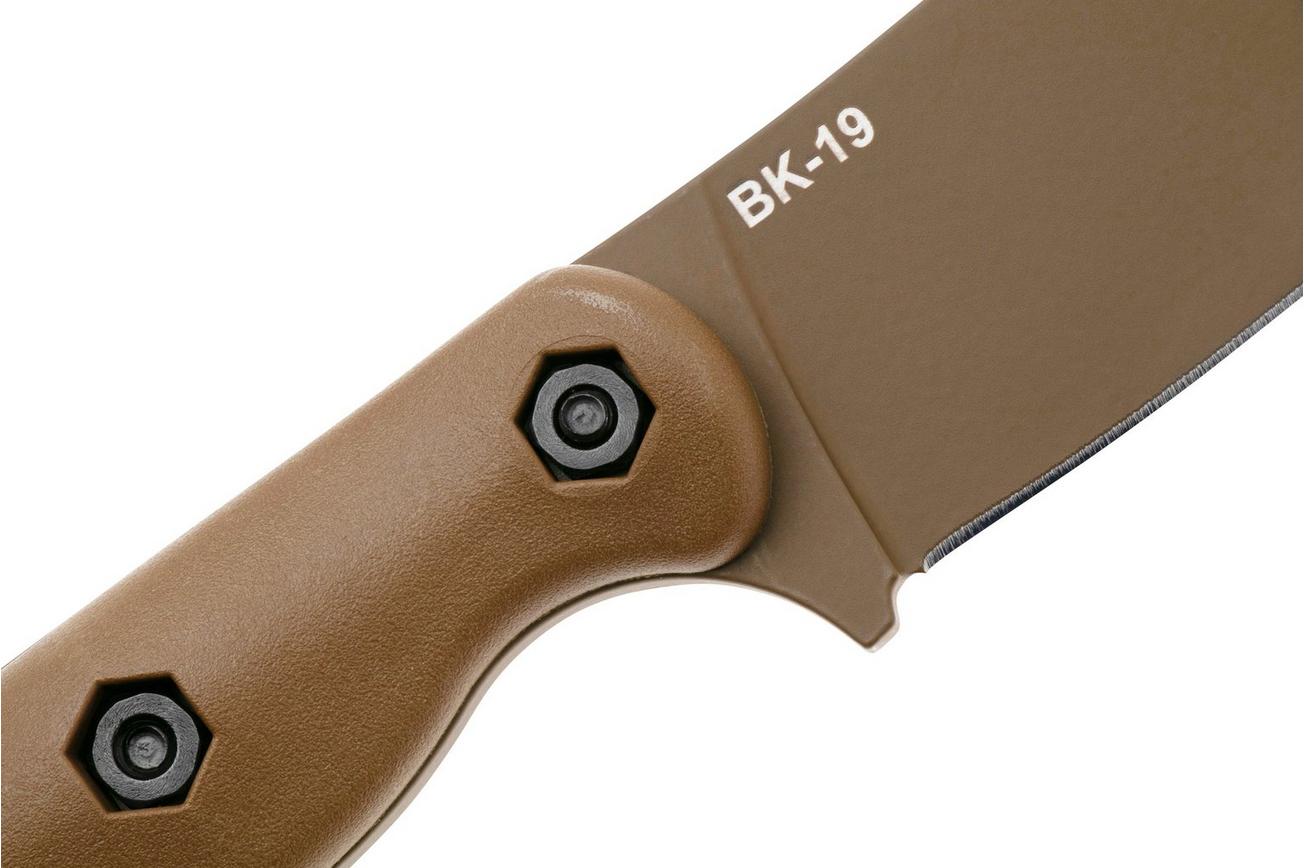 KA-BAR BK19 Becker Nessmuk Brown, survivalmes