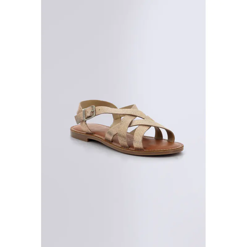Kick diana Rose gold SANDALES Cuir  Femme