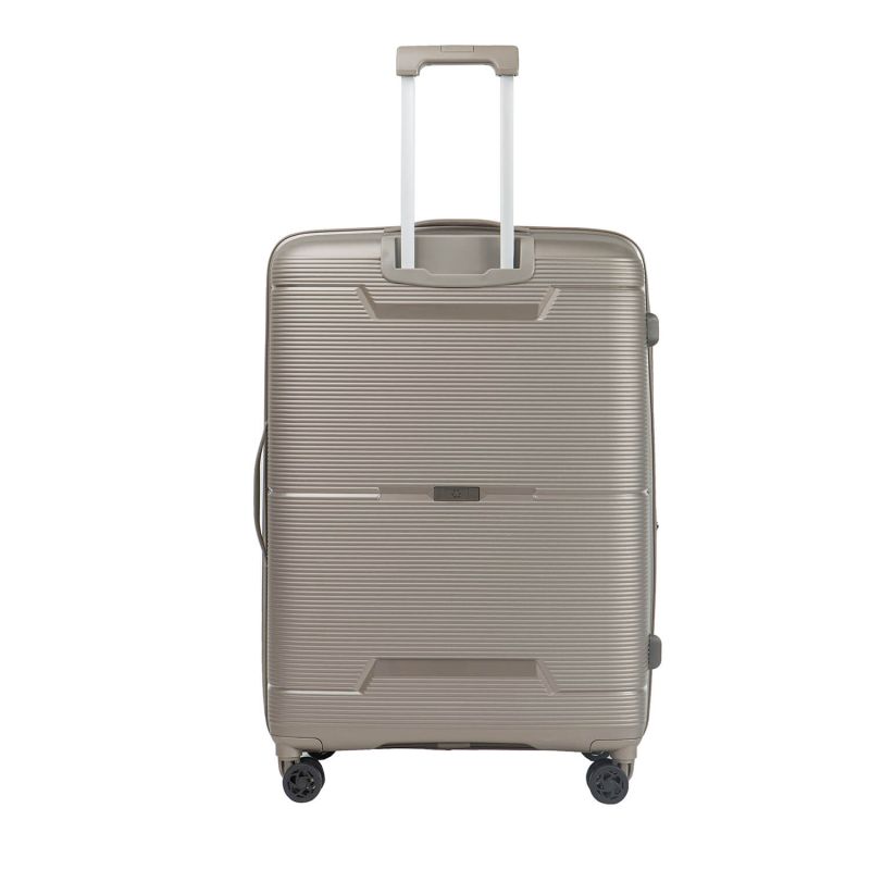 Lot de 3 valises extensibles Haree 55, 67 et 76.5 cm Pearly gold