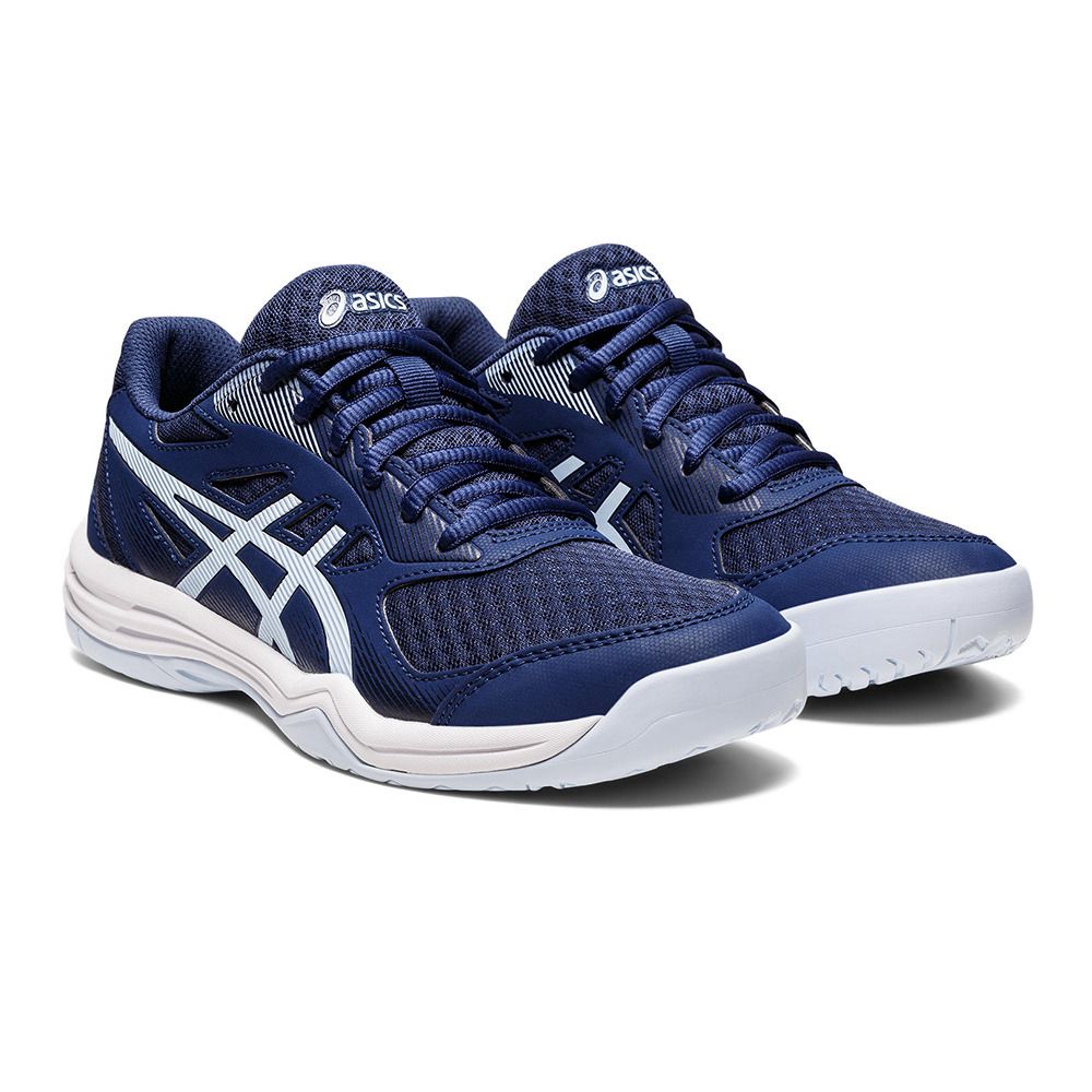 Asics UPCOURT 5 - Chaussures volleyball Femme deep ocean/soft sky