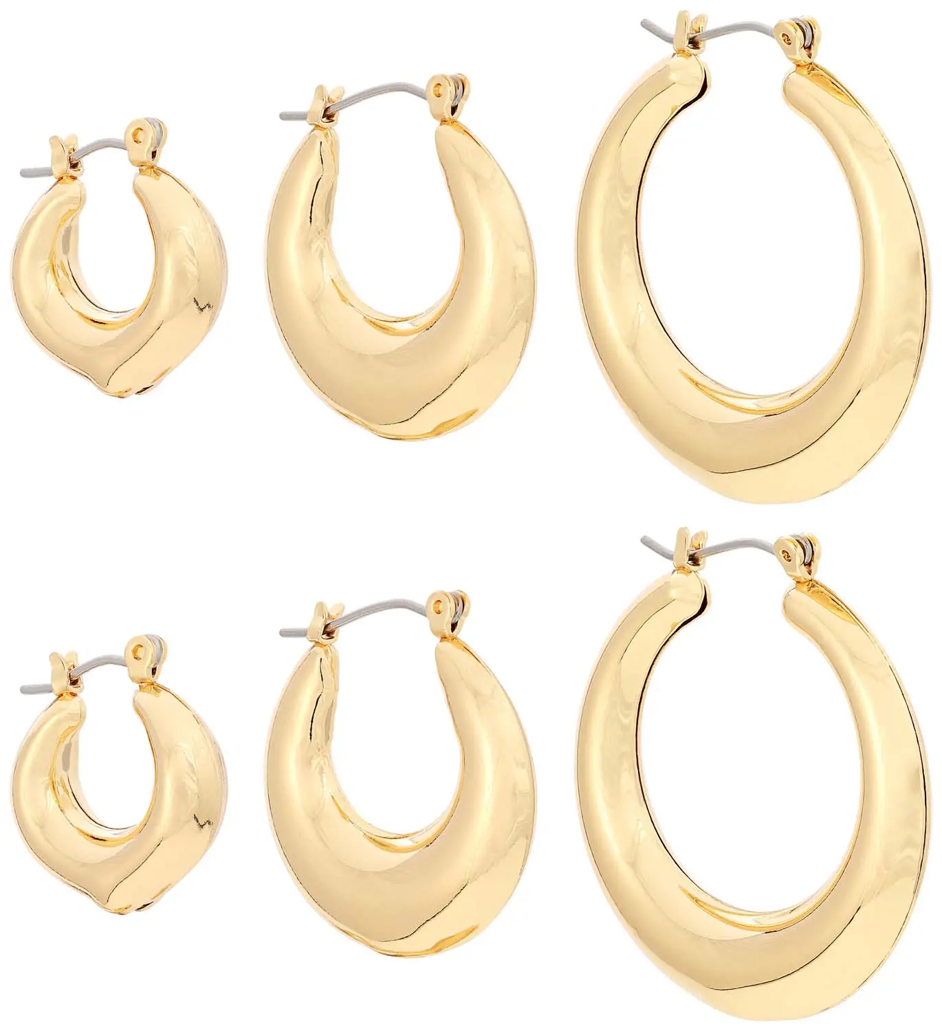 Creolen-Set - Classic Gold