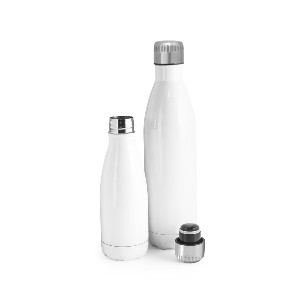 hi!dea 94286 - Bouteille pour sublimation en acier inoxydable de 380 ml