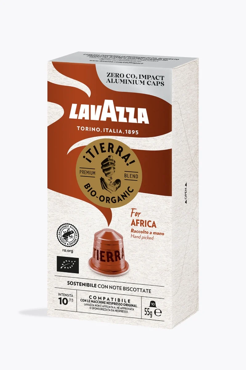 Lavazza Espresso Tierra For Africa Bio-Organic 10 Kapseln Nespresso® kompatibel
