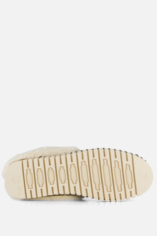 Ilse Jacobsen Pantoffels taupe Suede