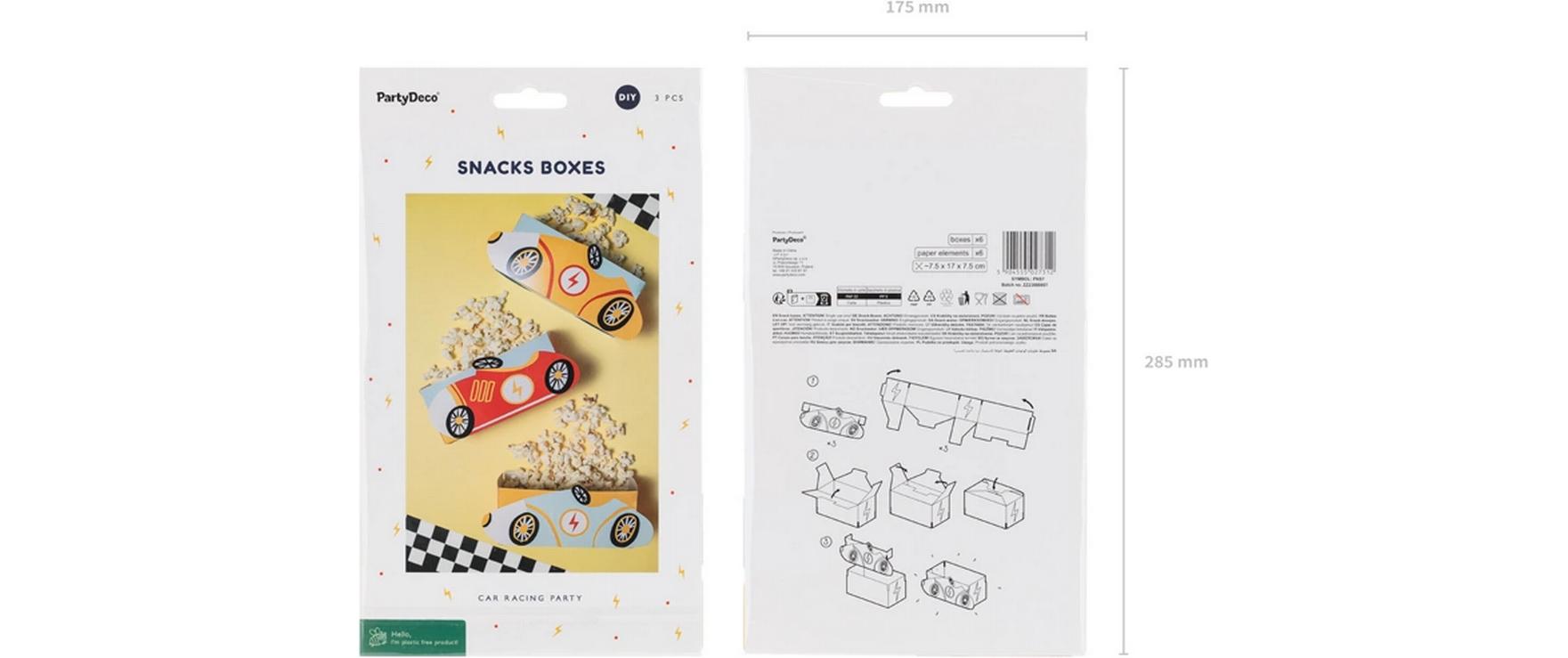 Fingerfood-SchaleEinwegboxen für Snacks