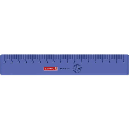 BRUNNEN Lineal, 17cm, sortiert