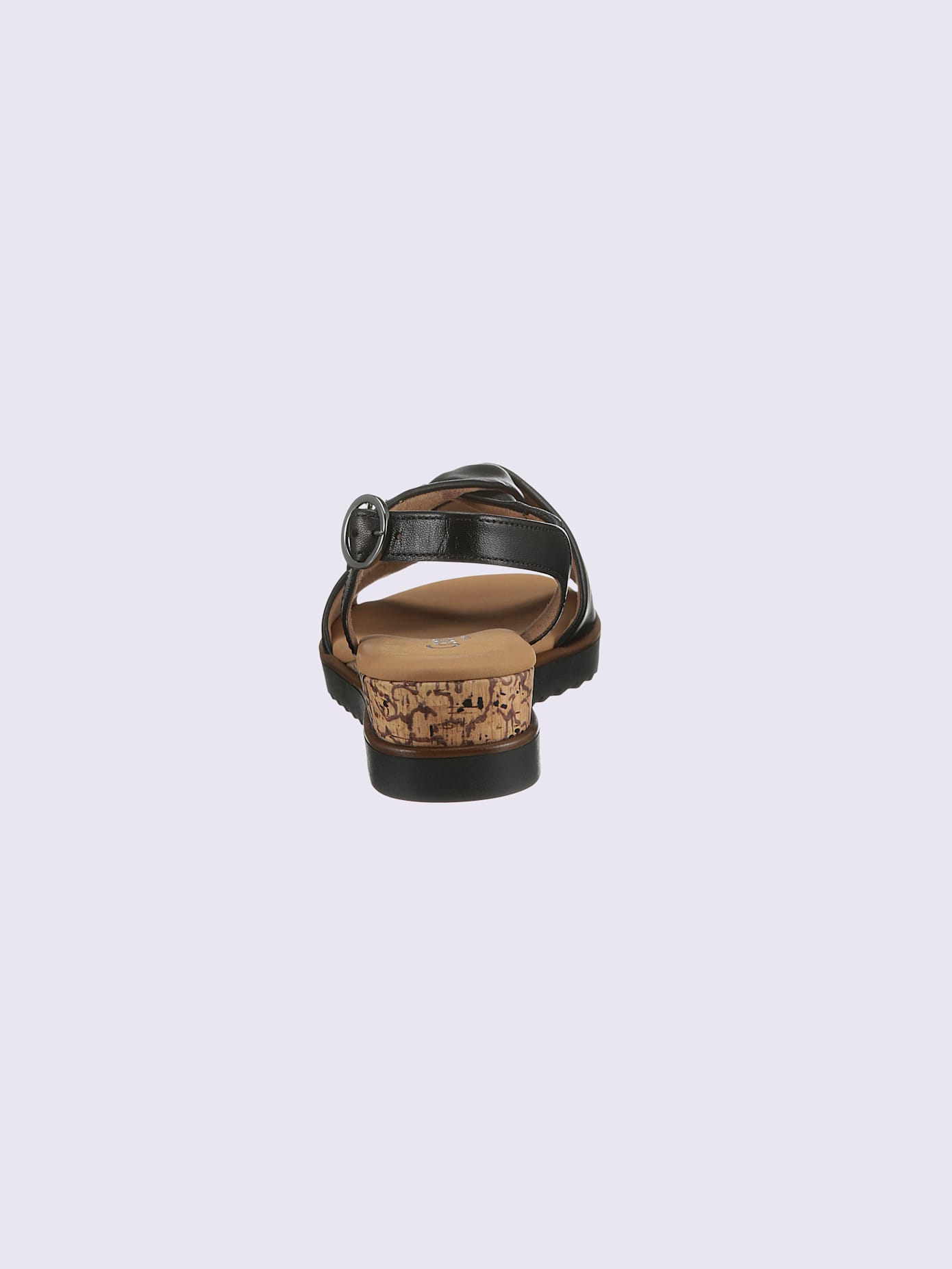 Sandales dessus : cuir