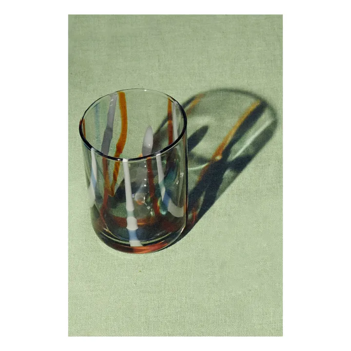 Tressé Verre effet tie & dye | Orange