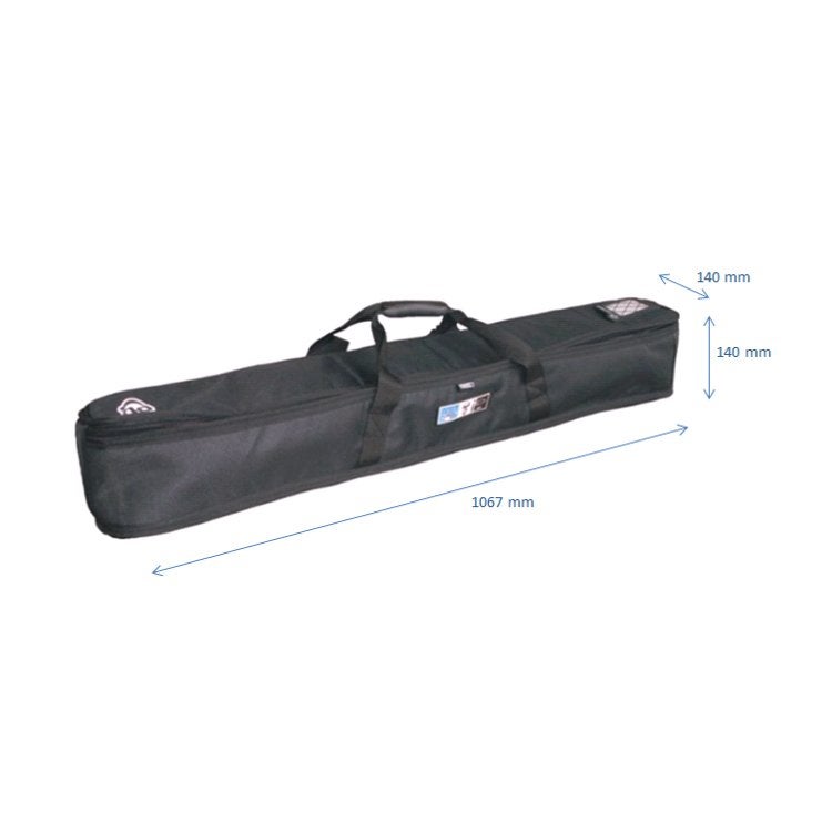 Protection Racket case voor 3 microfoonstandaards