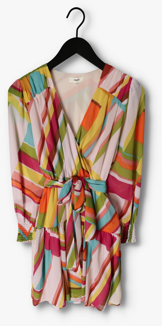 SUNCOO multi suncoo mini jurk ceylia