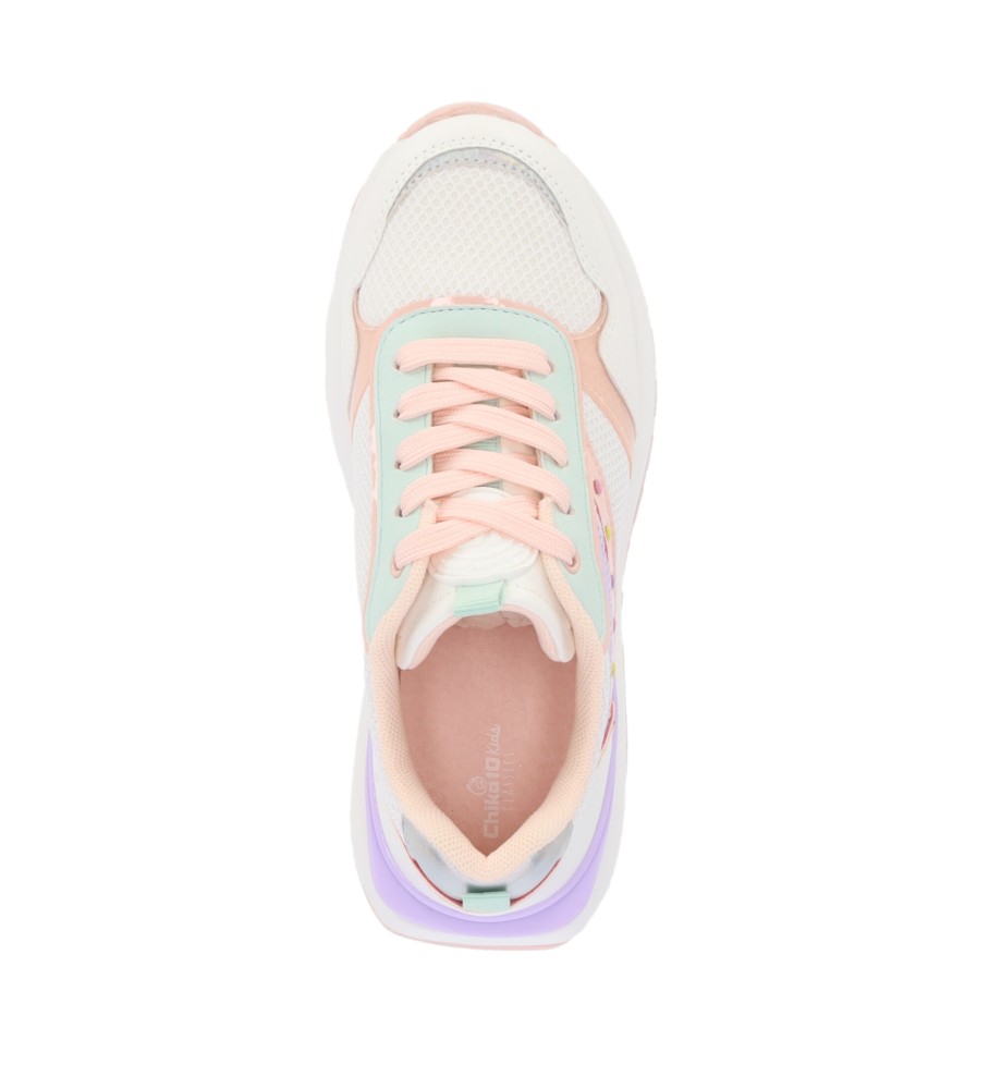 Tênis Infantil Chika10 Nenufar 05 Branco