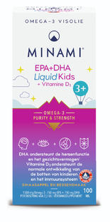 Minami EPA & DHA liquid Kids - Vetzurenpreparaat 100ML