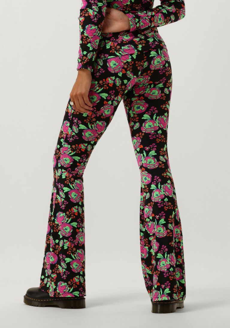 REFINED DEPARTMENT zwarte refined department flared broek abba