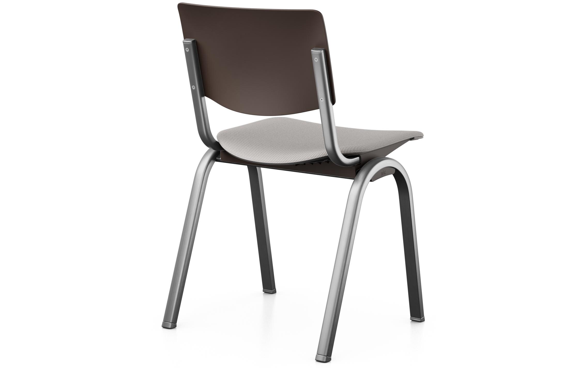 Konferenzstuhl Celi 9140 Braun<br>Konferenzstuhl mit gepolsterte Sitzfläche