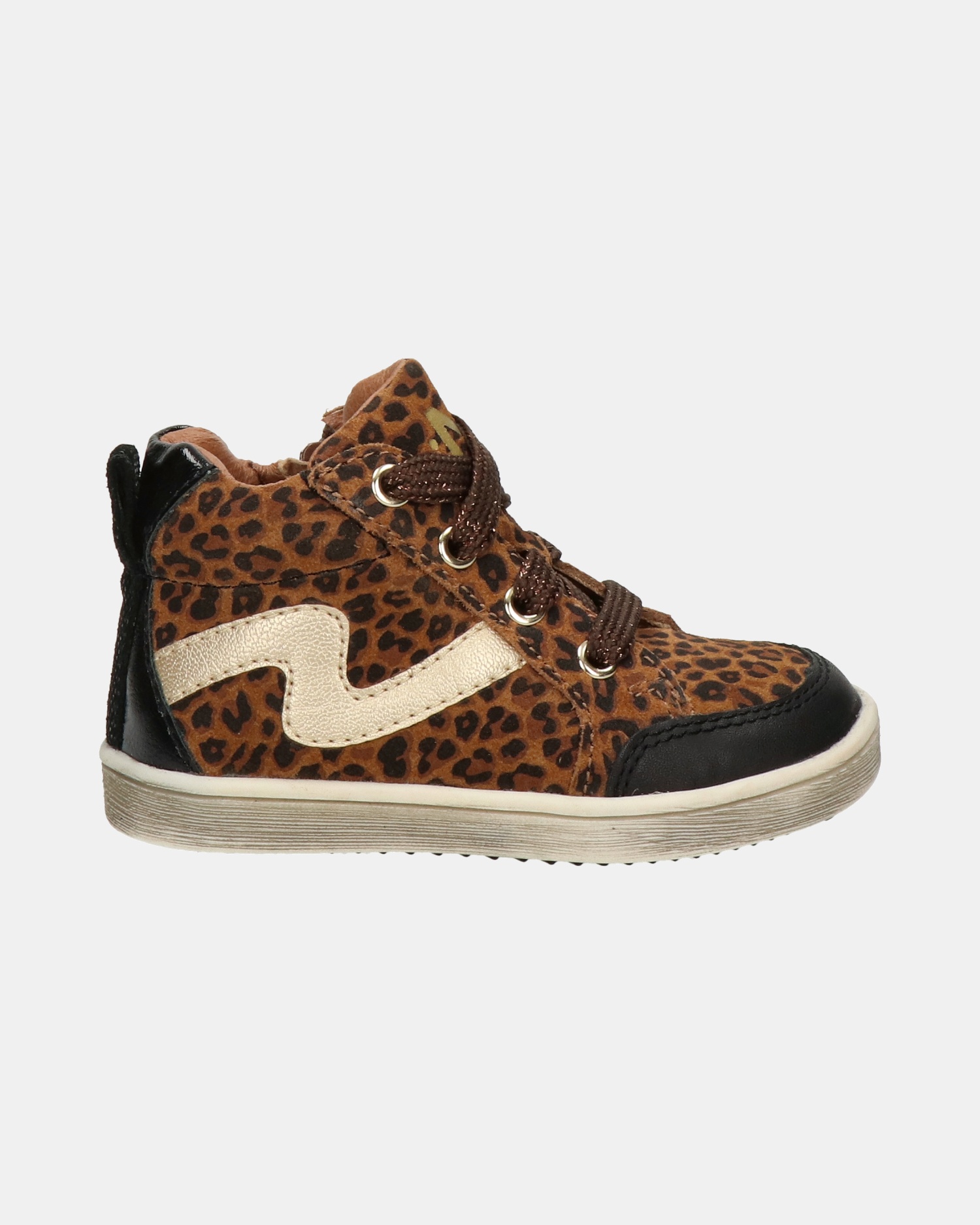 Nelson Kids Hoge sneakers  - zwart