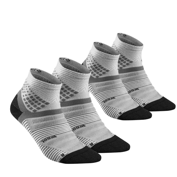 Decathlon Quechua - Meias de caminhada Quechua Hike 900 Mid - 2 pares