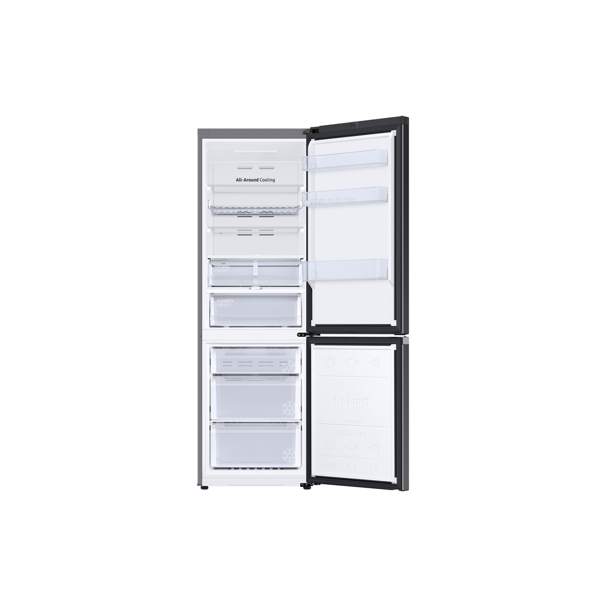 Samsung Kühl-/Gefrierkombination 185,3 cm hoch 59,5 cm breit