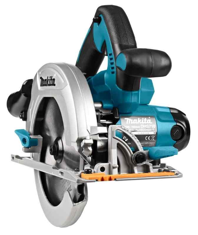 Makita DHS710ZJ 36V (2x 18V) Li-ion accu cirkelzaag body in Mbox - 190mm