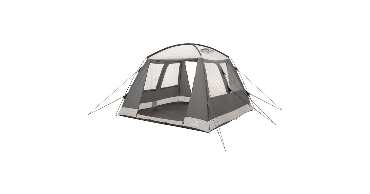 Easy CampKoepeltent Daytent  (Donkergrijs/lichtgrijs)