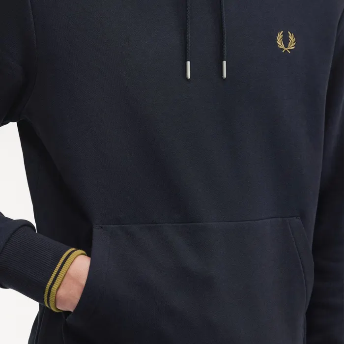 Fred Perry Tipped Hoodie Heren