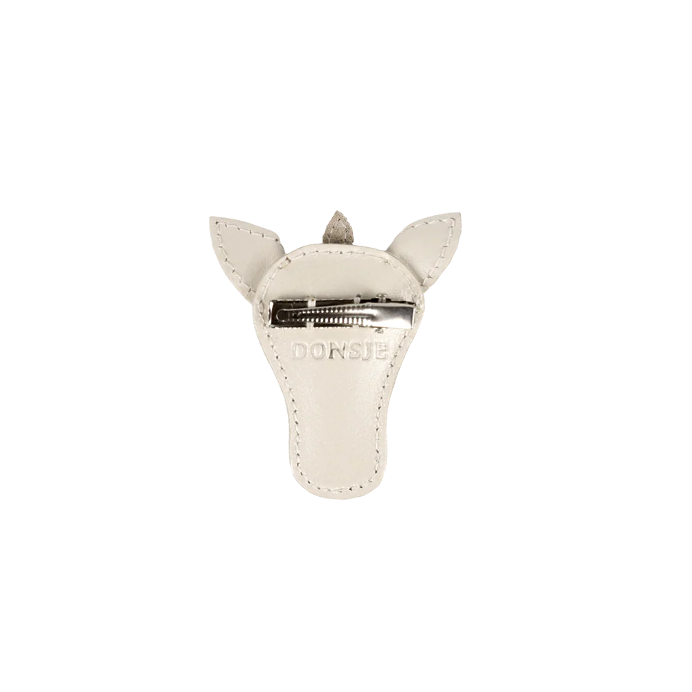 Blinc Clip | Unicorn | Off White Metallic Leather